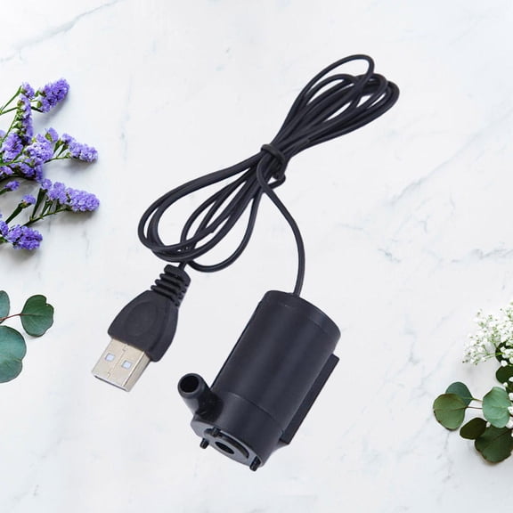 KALLORY DC Motor Water Pump for Hydroponic Systems, Fountains, Aquariums, and Garden Water Features