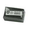 Magna Visual Magnetic Card Holders, 3 x 1 3/4, Charcoal, 10/Pack