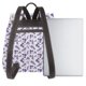 thumbnail image 3 of Easygdp Lavender Flowers Mochila de Cuero para Mujeres, Bolso de Hombro, Bolsos de Mano de Moda para Trabajo y Viajes, 3 of 4