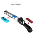 thumbnail image 3 of Compatible With Nintendo Switch/OLED Ergonomic Gun Grip Joystick Controller - Enhanced Grip Gaming Accessory-Green Blue, 3 of 7