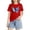 Wine, variant on YunPes Cap Sleeve T-shirts for Girls Colorful Butterfly Print Crewneck Blouse Tee Kids Casual Loose Fit Pullover Summer Tops