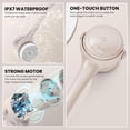 thumbnail image 6 of Electric Body Brush Back Scrubber for Shower, Auto Spinning Exfoliating Massage Bath Brush Rechargeable, Dual Long Handle, Deep Cleansing, Waterproof, Rotating Body Brushes with 4Brush Heads, 6 of 16
