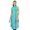 Mint Green, variant on Bimba Women Rayon Straight Kurta Mandarin Collar Indian Kurti