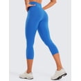 thumbnail image 2 of CRZ YOGA Womens Butterluxe Workout Capri Leggings with Pockets 21 Inches, 2 of 4