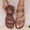 Brown, variant on Viluyesy Flat Sandals for Womens, Soft Sole Wide Width Square Toe Summer Casual Beach Shoes Black US5.5