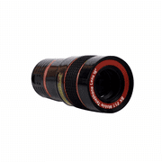 Leadtron HD 8X Clip On Optical Zoom Telescope Camera Lens For Universal Mobile Cell Phone