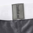 thumbnail image 6 of TANBOM Men's Extended Length Nylon Boxer Briefs Comfortable Breathable Bulge Enhancing Pouch Dark Grey M, 6 of 6
