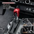 thumbnail image 2 of Compatible with Honda Civic 2022 2023 2024 2025 for CRV HRV 2023 2024 2025 for Accord 2018-2024 2025 Accessories Car Center Console Gear Shift Knob Cover Trim Cap -Red Carbon, 2 of 6