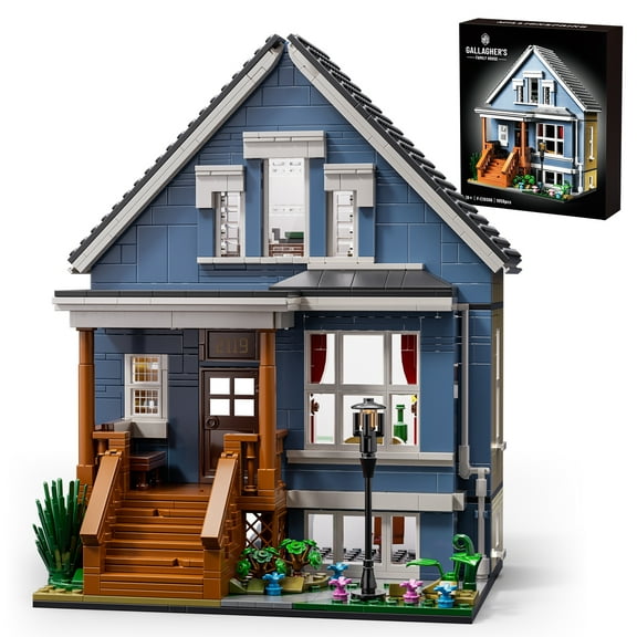 Gallagher House Building Block Set Shame House Model Decor Gift for Friends