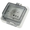 thumbnail image 4 of Wall Socket, Strong IP66 Waterproof  EU Standard Socket Impact Resistance  For Parking Lots, 4 of 8