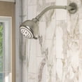 thumbnail image 2 of Keeney K780BN Stylewise Flexible Shower Arm with Flange, Brushed Nickel, 2 of 5