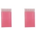 thumbnail image 3 of Cateissary Paquete de 30 piezas de correo duradero para bolsas de burbujas impermeables confiables, bolsas forradas de burbujas impermeables rosa rosa 13*18+4cm 2Conjunto, 3 of 6