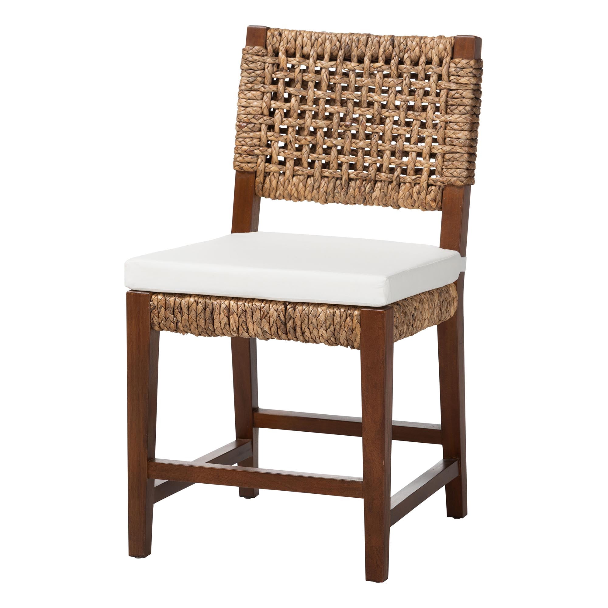 bali & pari Alise Boho Dining Chair, 18"H, Natural