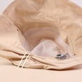 thumbnail image 5 of CoCopeaunts Wide Brim Bucket Hat Ladies Summer Sun Hat for Women Girls Travel Beach Casual Banquet Fisherman Hat Bow Drawstring, 5 of 8