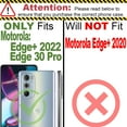 thumbnail image 2 of CoverON For Motorola Edge+ Plus 2022 / Moto Edge 30 Pro / Edge X30 Case, Ring Kickstand Rugged Phone Cover Magnetic Car Mount Compatible - Red, 2 of 9