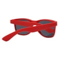thumbnail image 3 of Retro Sunglasses - Red Frame / Smoke Lens, 3 of 8