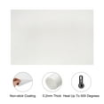 thumbnail image 3 of 6 Pcs Heat Resistance Oven Liners, Non-Stick Oven Liner, White, 3 of 6