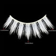 thumbnail image 6 of 3pair White Eyelashes Cosplay Makeup Natural Long Cross Strip False Eye Las BTWA, 6 of 7