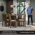 thumbnail image 4 of Juego de Comedor Mesa y 6 Sillas Madesa Sharon MCL, 4 of 9