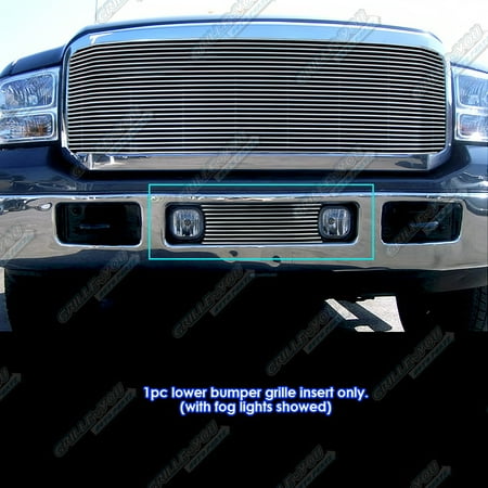Aluminum Grille Billet Car Grill - 05-07 Ford F250/F350/F450 SuperDuty/Excursion Bumper Billet Grille Grill Insert
