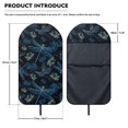 thumbnail image 7 of XYZCANDO 1 Pack Car Seat Towel Covers Sweating Waterproof, Compatible with Automotive Van Bucket Seat Terry Cloth Car Seat Covers(Dragonfly), 7 of 7