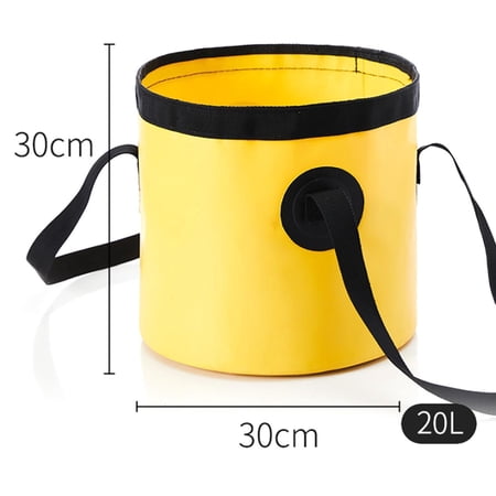 Washbin Outdoor Multifunctional Foldable Bucket Washbin for Camping Fishing ...