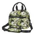 thumbnail image 1 of Easygdp Hawaii Palms Caja de Almuerzo para Mujeres y Hombres, Bolsa de Almuerzo Insulada, Bolsas Reutilizables Impermeables para Viajes, Trabajo y Picnics, 1 of 7