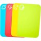 thumbnail image 3 of Alfombrillas pequeñas de plástico flexible para tablas de cortar, alfombrillas para tablas de cortar con iconos de alimentos, parte trasera con agarre y aptas para lavavajillas, juego de 4 ER, 3 of 5