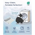 thumbnail image 4 of Temperature-Controlled Pet Cooling Mat For Small Dogs And Cats, For Hot Winter Weather, Polyester Warming Mat, 4 of 8