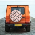thumbnail image 6 of KLL French Bulldog1 Pattern 14-17 inch Spare Tire Cover Universal Wheel Protector for Truck SUV Trailer Camping Rv Tire Covers-15 inch, 6 of 6