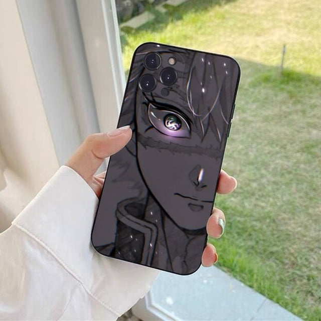 Funda de teléfono de Anime Kimetsu No Yaiba Demon Slayer para iPhone 8, 7, 6, 6S Plus, X, SE, 2020, XR, XS, 14, 11, 12, 13, Mini Pro Max Fivean unisex