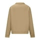thumbnail image 5 of Sudaderas sin capucha para hombre, moda informal, con cremallera, manga larga, sudaderas deportivas, blusa para hombre, 5 of 6