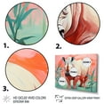 thumbnail image 3 of Designart "Rhino Paradise in Pink and Green III" Animals Framed Wall Art Decor - Modern Pink Rhinoceros Bedroom Framed Canvas Wall Art, 3 of 6