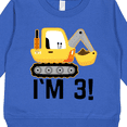 thumbnail image 3 of Inktastic 3rd Birthday Construction Party Boy Toddler Sweatshirt, 3 of 4