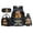 Bookworm Capybara Just A Capybara that Loves to Read, variant on Yspwyqan School Backpack Set for Girls, Rainbow Panda Backpack Set with Lunch Box Pencil Case Kids, 4 Piece Lightweight Large Capacity Bookbag for Elementary Primary