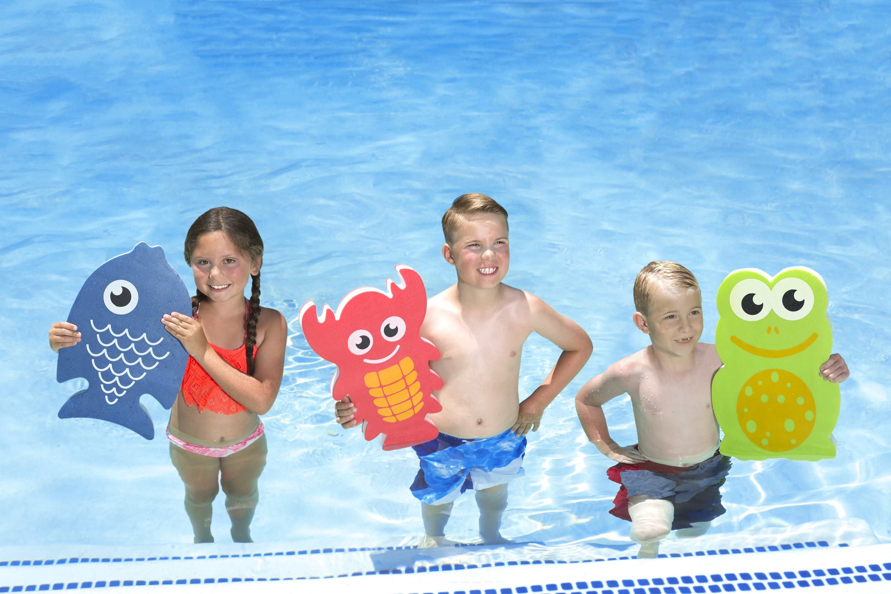 Poolmaster Character Kick Boards 3 pack by Poolmaster, Inc.