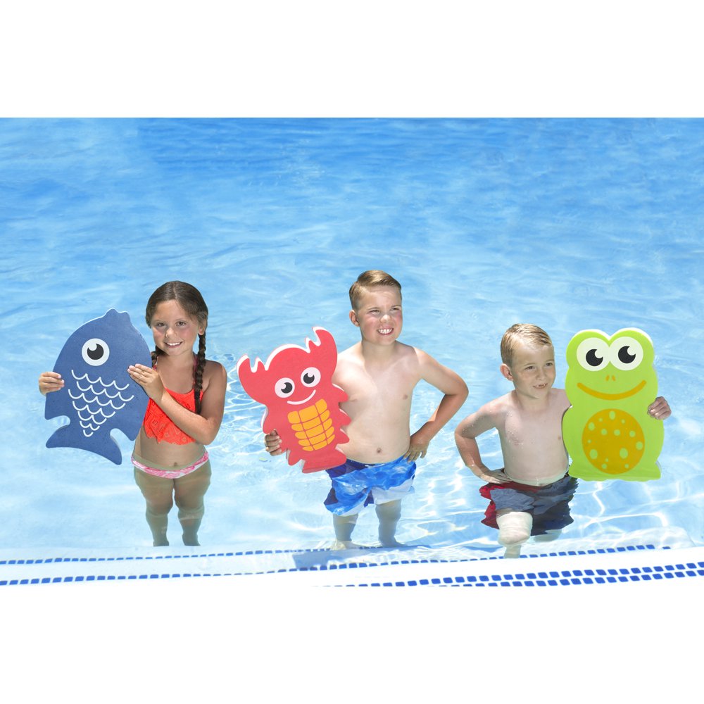 Poolmaster Character Kick Boards for Swimming Pool Training (For