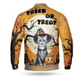 thumbnail image 2 of Trick or Treat American Shorthair Needs Candy Happy Halloween Night All Over Print 3D Baseball Jacket Cat Lover Kitten Owner Gifts Bomber Jacket Softball - 02020, 2 of 6