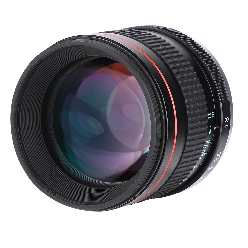 EF Mount 85mm F1.8 Prime Lens Full Frame Manual Focus Medium Telephoto Lens Large Aperture Prime Lens for DSLR Cameras