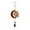 A, variant on Metal Wind Chimes 29.4 in Luminous Sun Design with Iron Frame and Glass Accents for Garden Balcony Outdoor Decor