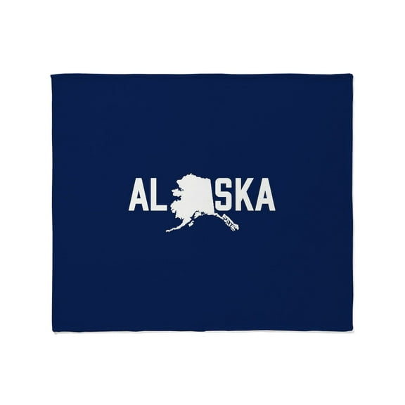 CafePress - Alaska Blue Throw Blanket - Soft Fleece Throw Blanket, 50"x60" for All Ages