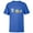 Royal, variant on Disney Mickey and Friends Donald Duck Energetic - Short Sleeve T-Shirt for Kids - Customized-Athletic Heather