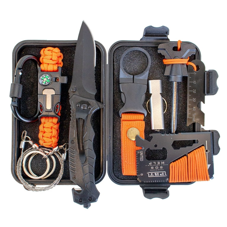 forestessentials ギフトセット Ozark Trail 10 Piece Outdoor Survival Knife Set with Tactical