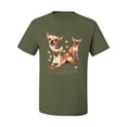 thumbnail image 2 of Wild Bobby, If It's Not a Chihuahua It's Just a Dog Gift, Men Graphic Tee, Military Green, Medium, 2 of 4