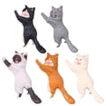 thumbnail image 3 of MesaSe PENGXAING 6Pcs Cat Smart Phone Sucker Stand PVC Cute Animal Adorable Mobile Phone Holder Creative Phone Tablet Mount Holder, 3 of 10