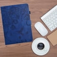 thumbnail image 2 of Funda KEROM para Galaxy Tab A11+/A9+ 11" de Cuero Azul con Soporte, 2 of 7
