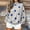 Gray fleece polka dot sweatshirt women a1, variant on thefmos Women's Mock Neck Fleece Polka Dot Pullover Sweatshirt Ribbed Cuffs Long Sleeve Casual Cozy Top Fashion Fall Winter Outfit, Gray L
