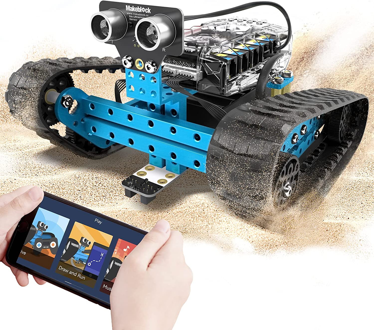 Robotic Coding Kit with Remote Control for Kids – Bluetooth