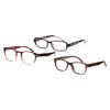 M+ WOMENS 3-PACK CLARA/GRACE/CORBIN 1.00 PMUW1R3PACK10 With pouch featuring Scratch Resistance Lenses made from level A acrylic
