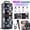 HF6216 Black [upgrade To The Ultimate Edition], variant on 1200W Polk-Level Sound Portable PA Bluetooth Speaker with LED Lights, Wired Microphone Included, Rechargeable Wireless Speaker, Support AUX, USB, FM for Party, Outdoor & Holiday Gift